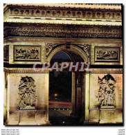 CPM Paris Et Ses Merveilles La Place De L&#39Etoile De Nuit Et L&#39Arc De TRiomphe - Paris By Night