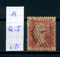 Grande-Bretagne    N° 14   Q - I - Used Stamps