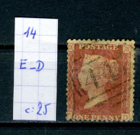 Grande-Bretagne    N° 14     E - D - Used Stamps