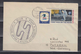 USA Cover Polar Research Club Kyoto Japan Ca US Navy  FEB 12 1975 (59157) - Sonstige & Ohne Zuordnung