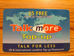 Prepaid Phonecard United Kingdom, ExCel, Talk More - [ 8] Companies Issues