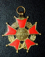 Belle Médaille De Récompense Scolaire école "Au Mérite" Reward School Medal - Frankrijk