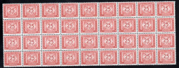 Italia (1962) - Segnatasse, 25 Lire Fil. Stelle 4° Tipo, Gomma Arabica, Sass. 115/II ** - Postage Due