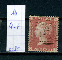 Grande-Bretagne    N° 14     Q - F - Used Stamps