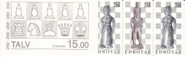 Färöer, 1983,  82/83 Schachfiguren, MH 1, Markenhefft, Booklet,  MNH ** - Färöer Inseln