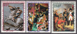 Haute Volta 1969.Napoleon Bonaparte Michel 269-71 MNH 30943 - Napoleon