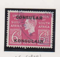 Zuid-Afrika Fiskale Zegel(revenue) Cat. J Barefoot: Consular 16 Jaar 1938 - Sonstige & Ohne Zuordnung