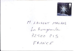 GRANDE BRETAGNE N° S/L DE 2005 POUR LA FRANCE+NOTE DU ROYAL MAIL - Briefe U. Dokumente
