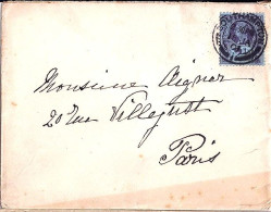 GRANDE BRETAGNE N° 95 S/L. DE SOUTHAMPTON/15.1.01 POUR LA FRANCE - Storia Postale