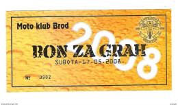 *croatia Moto Klub Brod Bon Za Grah   Subota 17-5-2008  C21 - Kroatien