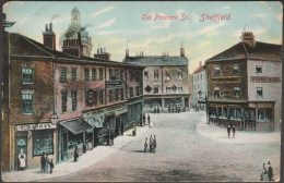 Old Pinstone Street, Sheffield, Yorkshire, C.1905-10 - JWM & RPS Postcard - Sheffield