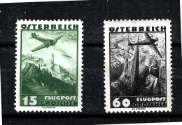 1935 Austria Air Post Stamps Mi 600/6 MNH/** - Ungebraucht