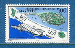 Mayotte - Poste Aérienne - YT PA N° 2 ** - Neuf Sans Charnière - 1997 - Luftpost