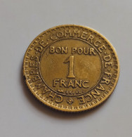 FRANCE BON POUR 1 FRANC 1927 N° 194 D - 1 Franc