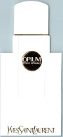 Carte Parfumée Gaufrée Parfum Opium Pour Homme De Yves Saint-Laurent En Superbe.Etat - Modernes (à Partir De 1961)