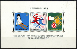 LUXEMBOURG 1969 ** - Blocks & Sheetlets & Panes