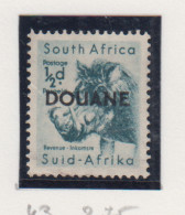 Zuid-Afrika Fiskale Zegel(revenue) Cat. J Barefoot: Douane-customs 43 - Altri & Non Classificati