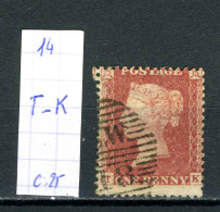 Grande-Bretagne    N° 14   T - K - Used Stamps