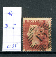 Grande-Bretagne    N° 14   D - J - Used Stamps