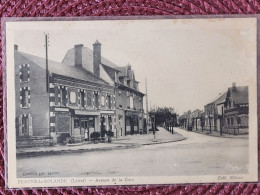 Beaune La Rolande , Avenue De La Gare , Timbre Pétain - Beaune-la-Rolande