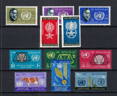 UAR Ca.1962-63: Lot De Neufs** - Unused Stamps