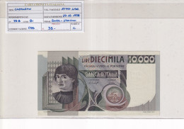 ITALIA  100000 LIRE CASTAGNO 29-12-1978 CAT 75B - 10000 Lire