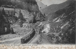 PRATO ► Ferrovia Del Gottardo, Galleria Spirale Del Prato Anno 1904 - Prato