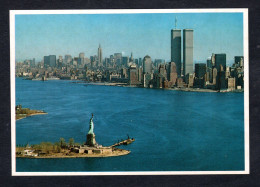 Etats Unis - New York - Les Tours Jumelles - A Panoramic View Of Manhattan Island And The Towers Of The City - Manhattan