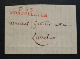 France,  Lettre De Montpellier. - Sin Clasificación