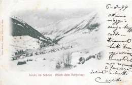 AIROLO ► Airolo Im Schnee (Nach Dem Bergsturz) Anno 1899 - Airolo