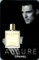 Carte Parfumée Parfum Allure Pour Homme Eau De Toilette Chanel En Superbe.Etat - Profumeria Moderna (a Partire Dal 1961)