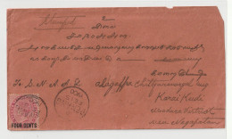 Straits Settlements Queen Victoria  Stamp On Cover From Penang To India 1900 (ss5) - Straits Settlements