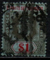 STRAITS SETTLEMENTS 1907-11 O - Straits Settlements