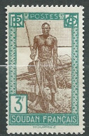 Soudan Français  - Yvert N° 85 (*) Neuf Sans Gomme   -  Ax 16102 - Unused Stamps