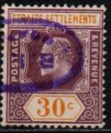 STRAITS SETTLEMENTS 1907-11 O - Straits Settlements