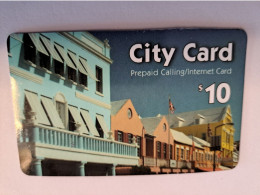 BERMUDA  $10,-  LOGIC   BERMUDA/  CITY CARD / BACKSIDE LOGO/ SHORT    /    PREPAID CARD  / MINT !!!   **16215** - Bermude