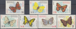 MONGOLIA, 1963. BUTTERFLIES, COMPLETE MNH SERIES With GOOD QUALITY, *** - Mongolie