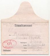 Lettre Du Stalag 1A Stablack - Censure Rouge "K.g.f. B.P. 171 Geprüft" - Juin 1942 - "Soyez Pour Pétain" Manuscrit - WW II