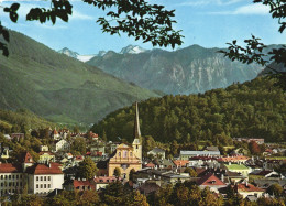 BAD ISCHL, ARCHITECTURE, CHURCH, MOUNTAIN, AUSTRIA, POSTCARD - Bad Ischl