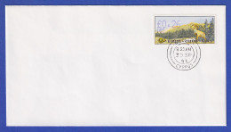 Zypern Amiel-ATM 1999  Mi-Nr. 4 Aut.-Nr. 003 Wert 0,26 Auf Blanco-FDC  - Autres & Non Classés