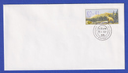 Zypern Amiel-ATM 1999  Mi-Nr. 4 Aut.-Nr. 003 Wert 0,41 Auf Blanco-FDC - Autres & Non Classés