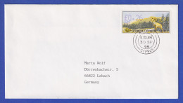 Zypern Amiel-ATM 1999  Mi-Nr. 4 Aut.-Nr. 003 Wert 0,26 Auf FDC Nach D - Sonstige & Ohne Zuordnung