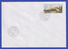Zypern Amiel-ATM 1999  Mi-Nr. 4 Aut.-Nr. 003 Wert 0,75 Auf Blanco-FDC  - Autres & Non Classés