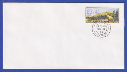 Zypern Amiel-ATM 1999 Mi-Nr. 4 Aut.-Nr.004 Wert 0,41 Auf Blanco-FDC  - Autres & Non Classés
