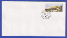 Zypern Amiel-ATM 1999 Mi-Nr. 4 Aut.-Nr.005 Wert 0,41 Auf Blanco-FDC  - Other & Unclassified