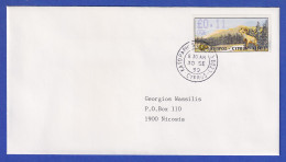 Zypern Amiel-ATM 1999 Mi-Nr. 4 Aut.-Nr.006 Wert 0,11 Auf Inlands-FDC - Other & Unclassified