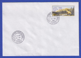 Zypern Amiel-ATM 1999 Mi-Nr. 4 Aut.-Nr.006 Wert 0,75 Auf Blanco-FDC - Sonstige & Ohne Zuordnung