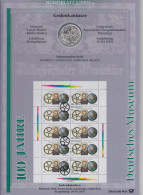 Bundesrepublik Numisblatt 1/2003 Deutsches Museum Mit 10-Euro-Silbermünze - Verzamelingen