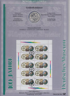 Bundesrepublik Numisblatt 1/2003 Deutsches Museum Mit 10-Euro-Silbermünze - Collections