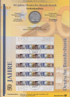 Bundesrepublik Numisblatt 4/2007 Deutsche Bundesbank Mit 10-Euro-Silbermünze - Sammlungen